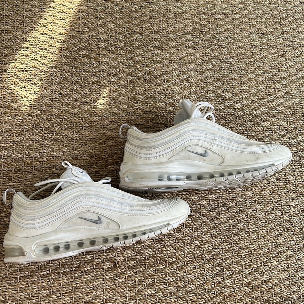 Nike air max 97 full white size 10.5